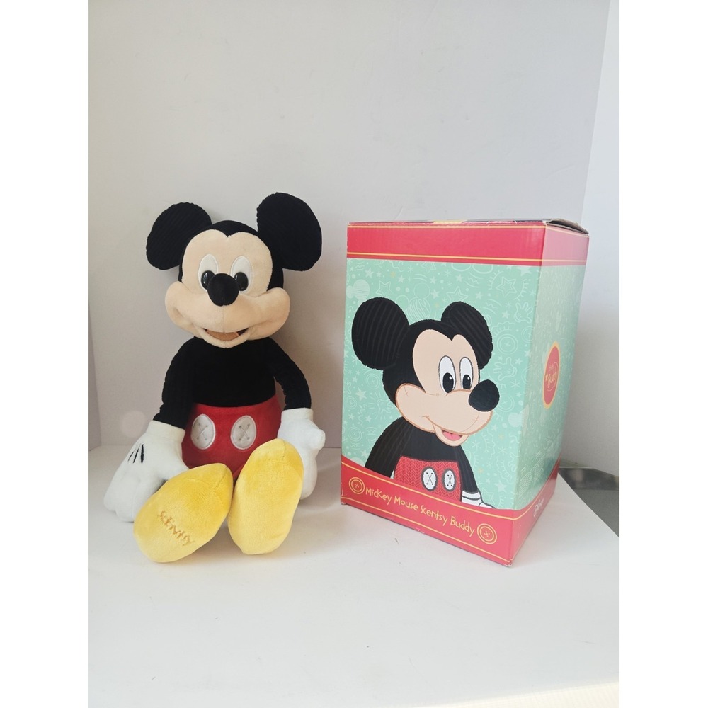 Disney Scentsy Mickey Mouse Buddy with box
